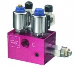 Cartridge solenoid check valve V4274-T04-07-N-04-D24-DG-35