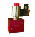 Cartridge solenoid check valve V2070-OA-28-S-P-D24-DG-25