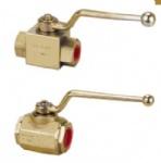 KHB KHM G1 2 screw type ball valves